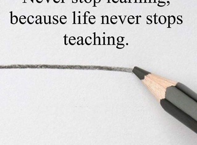 Photo of Никогда не переставай учиться